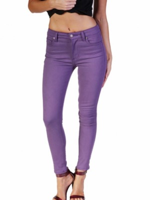 Light Purple Coloured Skinny Jeans