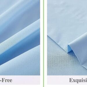 Seasons Microfiber Bedsheet for Double Bed, Sky Blue Color