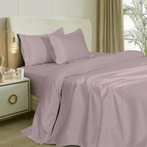 Seasons Cameo Rose Bedsheet for Double Bed & 2 Pillow Covers