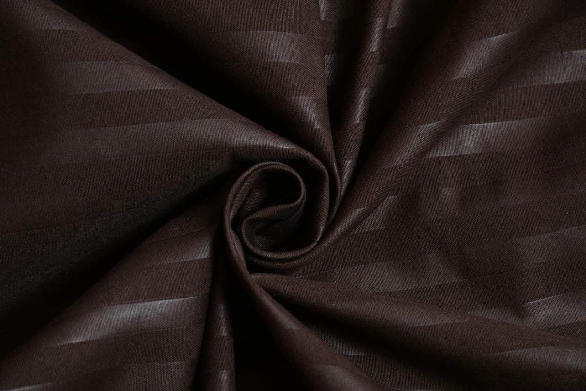 Seasons Single Brown Colour Bedsheet with 1 Pillow Cover - Image 4