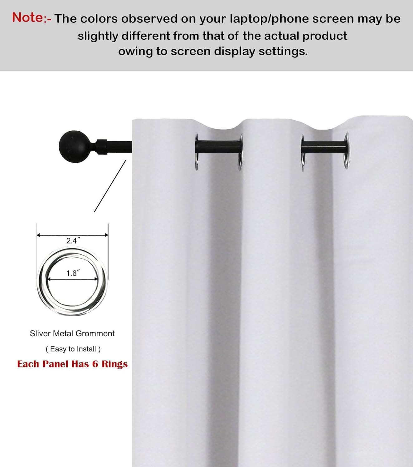 Seasons Long Door Curtains 9 Feet Single Pcs - Image 3
