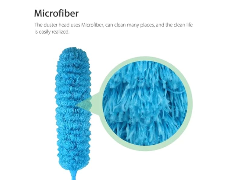 Seasons Cleaning Tool Multipurpose Microfiber Duster for Home and Car Use (Blue) - Image 4