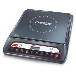 Prestige PIC 20 WIZ(Automatic Whistle Counter, Indian Menu Option) Induction Cooktop??(Black, Touch Panel)