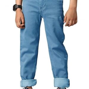 Boys Denim Stone Blue Jeans