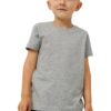 Boys Grey Half Sleeves Cotton T-Shirt