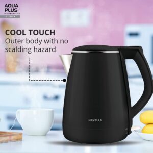 Havells Aqua plus 1500w Electric Kettle??(1.2 L, Black)