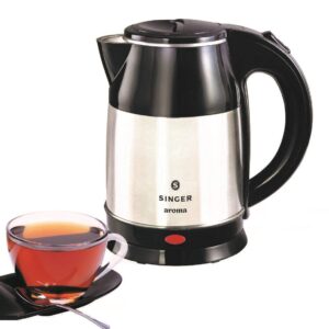 Singer Aroma(SKT 180 ASE)_ Electric Kettle??(1.8 L, Silver, Black)