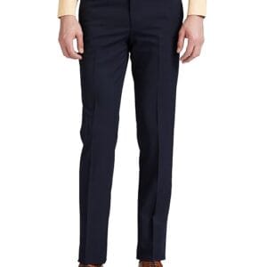 Men's Stretchable Formal Blue Pants