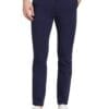 Men Casual Cotton Dark Navy Pants