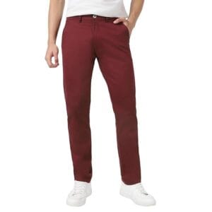 Men's Cotton Casual Chinos Trousers