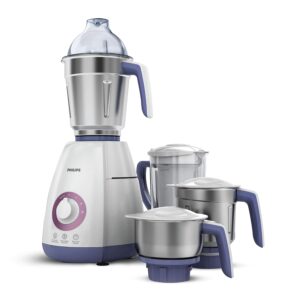 Philips HL7701 New 750 W Juicer Mixer Grinder (4 Jars,White)