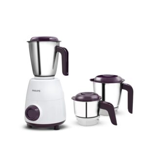 Philips HL7505/00 Daily Collection 500 Mixer Grinder (3 Jars,White)