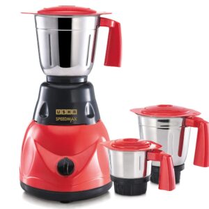 Usha SP500M23 Power full 500 Mixer Grinder (3 Jars,Red)