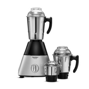 Maharaja Whiteline MX-226 Infinimax HD 1000 W Mixer Grinder (3 Jars,Black,Grey)