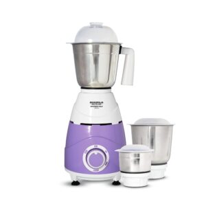 Maharaja Whiteline MX-246 MIXTRON DLX 750 Mixer Grinder (3 Jars,White and Voilet)