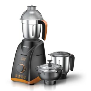 Crompton ACGM-BOLTMIX COOL 750 W Mixer Grinder (3 Jars,Orange,Black)