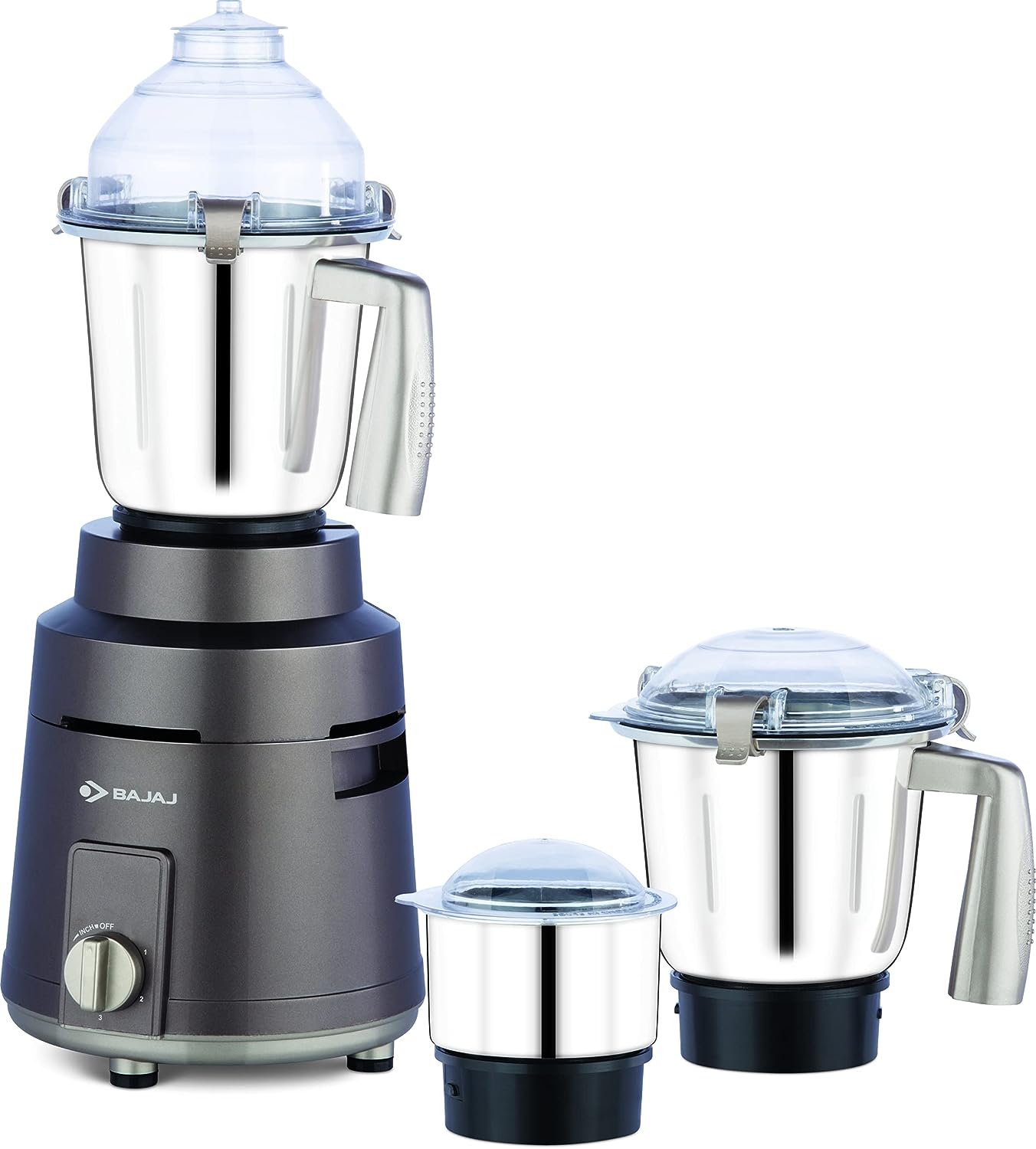 Bajaj 410540 Herculo 1000 Juicer Mixer Grinder (3 Jars,Coffee Brown & Gold)