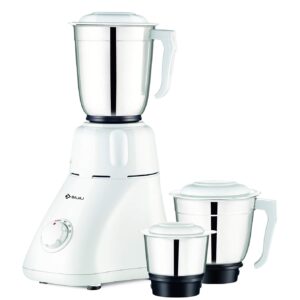 Bajaj Easy New Modal Watt 500 Mixer Grinder (3 Jars,White)