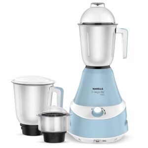 Havells Energia Blue GHFMGCBW060 600 W Mixer Grinder (3 Jars,Blue)