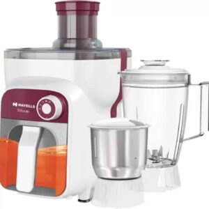 Havells Stilus XL 500 Juicer Mixer Grinder (4 Jars,Burgundy)
