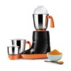 Pigeon Egnite 750 W Mixer Grinder (3 Jars,Balck,Orange)
