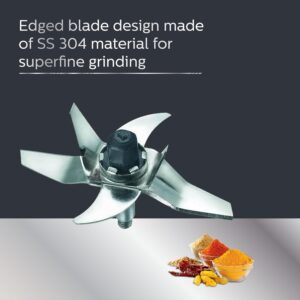 Philips by Phlips HL7756/00 Daily Collection 750 Mixer Grinder (3 Jars,Black)