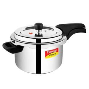 Prestige Deluxe Alpha Svachh 4 L Induction Bottom Pressure Cooker?(Stainless Steel)