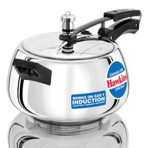 Hawkins Contura (SSC50) 5 L Induction Bottom Pressure Cooker?(Stainless Steel)