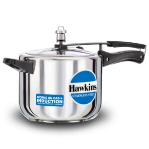 Hawkins (HSS50) 5 L Induction Bottom Pressure Cooker?(Stainless Steel)
