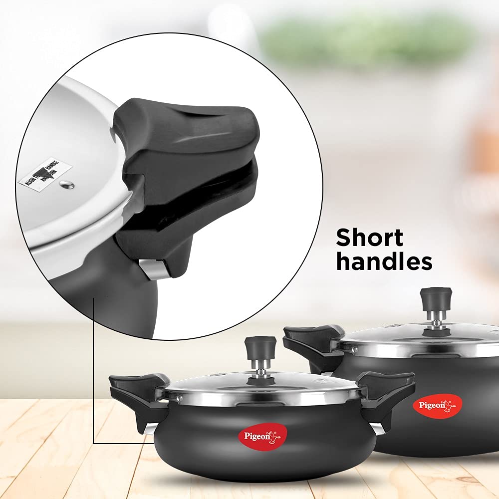 Pigeon by Stovekraft All In One Super Cooker Value Pack 3 L, 5 L Induction Bottom Pressure Cooker??(Aluminium) - Image 4
