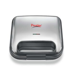 Prestige PSDP 03-SS 750 W Sandwich Toaster With Fixed & Deep Sandwich Plates Toast?(Black)