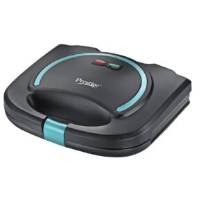 Prestige PSMFB (D) Designer Series Non-Stick Sandwich Toasters With fixed Plate Toast?(Black, Blue)